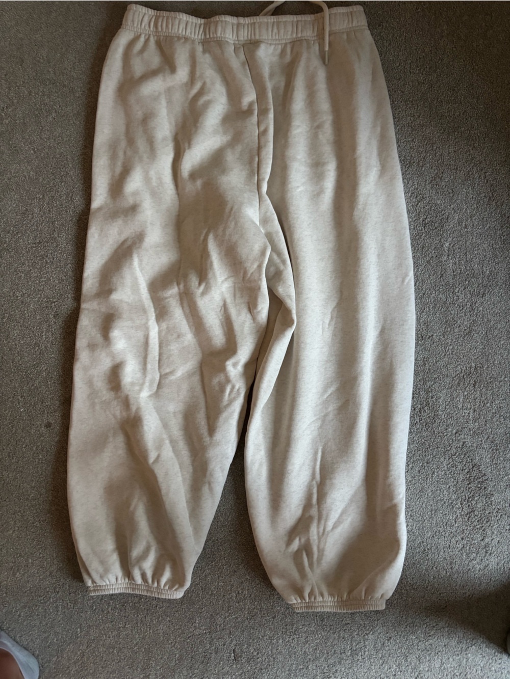 Aerie Offline Cream Cozy Sweatpants - Picture 6 of 7